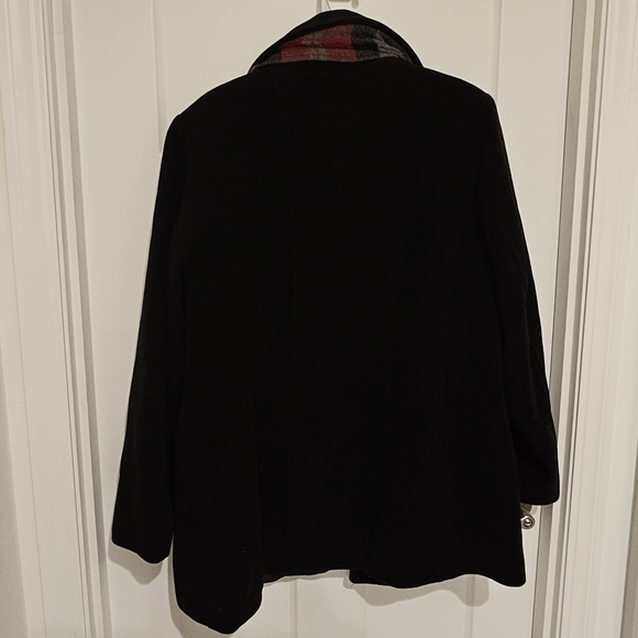 London Fog wool coat with matching scarf 1x excellent condition - Picture 5 of 9